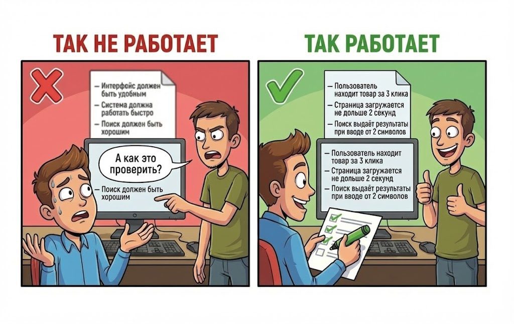 Что такое критерии приёмки документов простыми словами