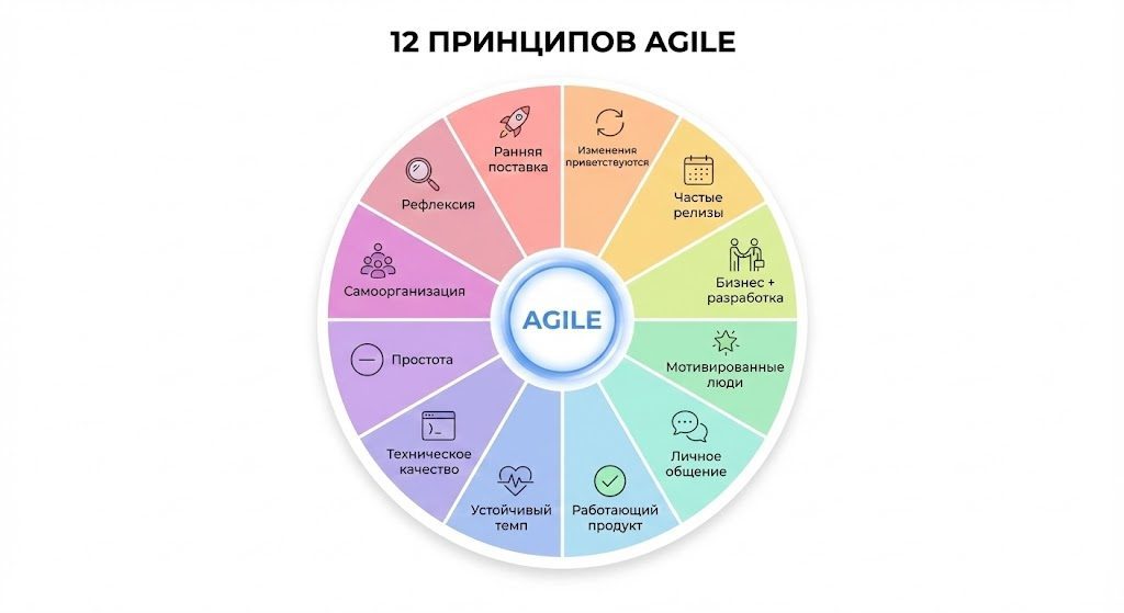 12 принципов Agile-манифеста